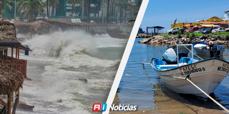Mantienen cerrado el puerto de Mazatlán ante pronóstico de lluvias