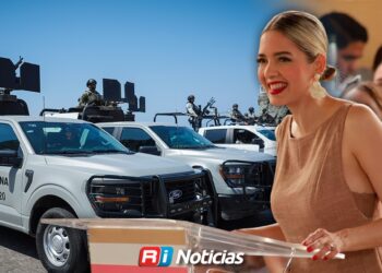 Estrella Palacios anuncia la llegada de 30 policías y 16 vehículos para el refuerzo de la Seguridad Pública Municipal