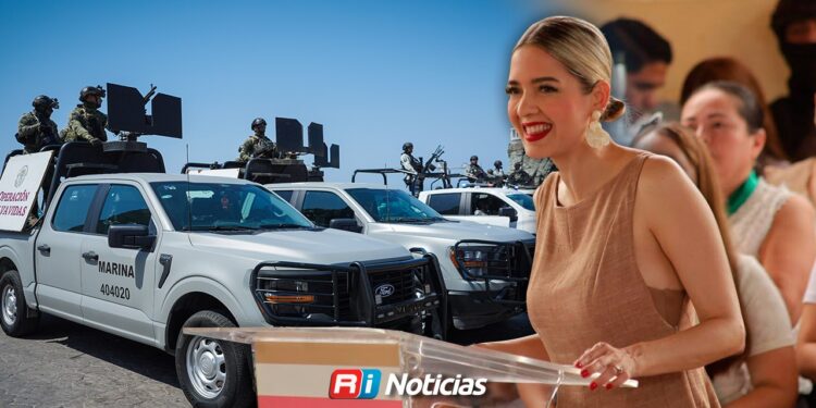 Estrella Palacios anuncia la llegada de 30 policías y 16 vehículos para el refuerzo de la Seguridad Pública Municipal