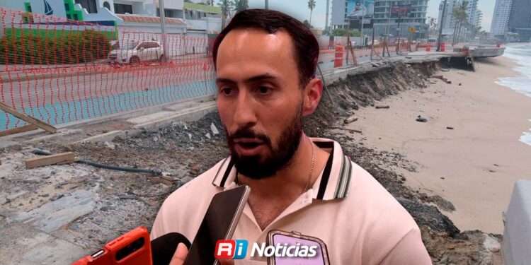 Derrumbe en el malecón continuará afectando el tránsito peatonal: Obras Públicas proyecta iniciar trabajos a fin de mes