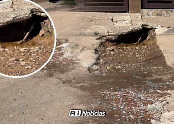 Denuncian obra abandonada de Jumapam en la colonia Jaripillo; vecinos temen formación de socavón