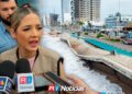 Oleaje de los fenómenos Polo y Rachel provocó el colapso del malecón: Estrella Palacios