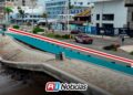 ¡Cierran Avenida del Mar! Fuerte oleaje provoca derrumbe de 100 metros del malecón de Mazatlán