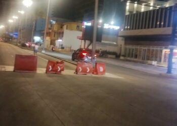 Reabren a la circulación el carril al norte de la Avenida del Mar