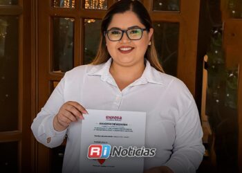 Fabiola Torres se registra para buscar la Coordinación Municipal de Morena en Mazatlán