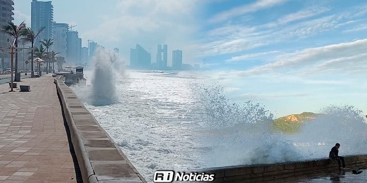 Llaman a mantener precauciones en costas de Sinaloa por fuerte oleaje: Protección Civil Nacional