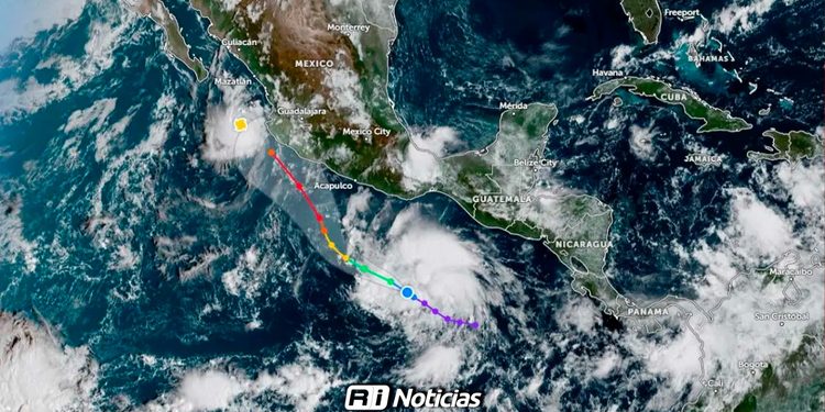 Monitorea Protección Civil Nacional nueva depresión tropical 21-E