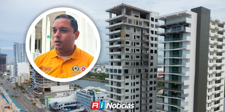 Construcciones verticales de Mazatlán deben asegurar objetos sueltos ante lluvias y vientos