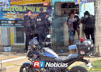 Balean a un hombre dentro de un autobaño en Pradera Dorada II, en Mazatlán