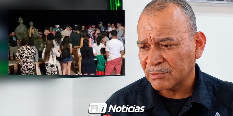 “No me informaron a mí de esa situación”: Secretario de Seguridad sobre riña en letras de Valentinos
