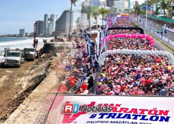Urge reparar el malecón antes del Maratón Pacífico en Mazatlán: Restauranteros