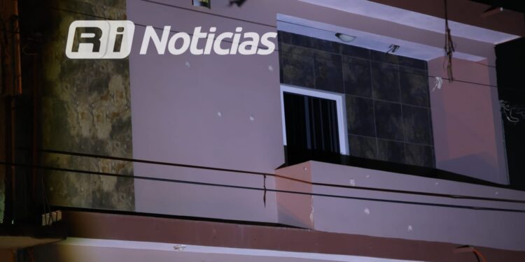 Atacan a balazos una vivienda en la colonia Colosio Sí, en Mazatlán