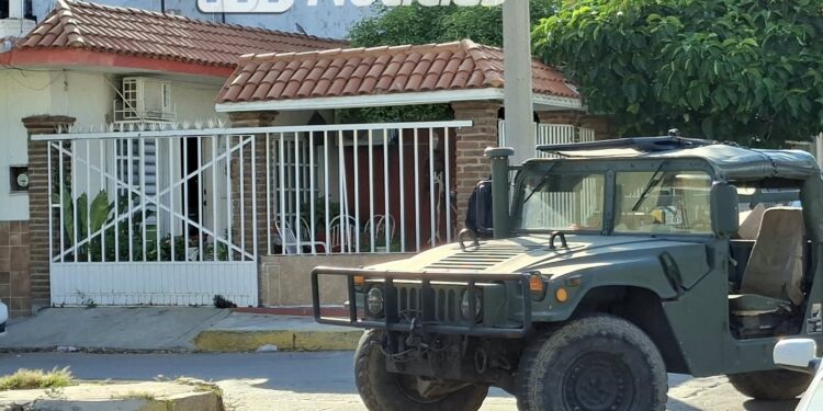 Balean domicilio en la colonia Juan Carrasco, en Mazatlán