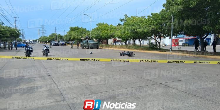 Atacan a balazos a una motociclista sobre la avenida Las Torres en Mazatlán
