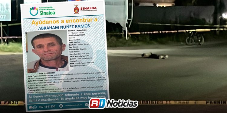 Hombre asesinado en Los Mezcales; contaba con ficha de búsqueda