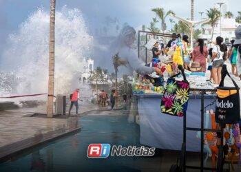 Comercios afectados por las marejadas en Mazatlán esperan apoyos para recuperarse