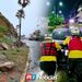 Cinco autos varados y deslave en el cerro de la Nevería dejan las lluvias en Mazatlán