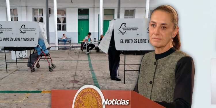Sheinbaum garantiza elecciones de 2027 pese a cambios en el INE