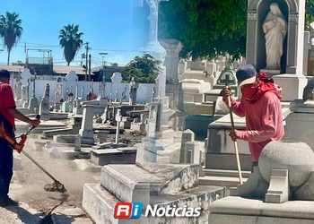 Operativo de inspección y limpieza en panteones de Mazatlán por Día de Muertos