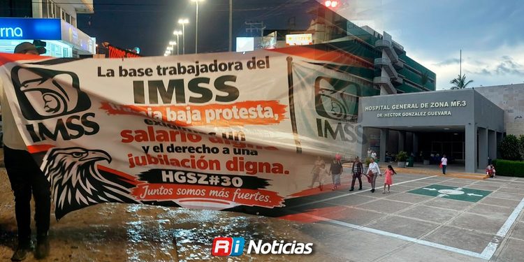 ¡Tome precauciones! Anuncian cierre de avenidas en Mazatlán por marcha de derechohabientes del IMSS