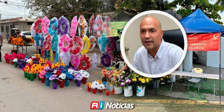 Autorizan 180 permisos para vendedores en panteones de Mazatlán por el Día de Muertos