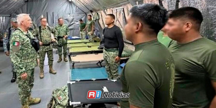 Supervisa secretario de la Defensa despliegue militar y estrategias de seguridad en Sinaloa