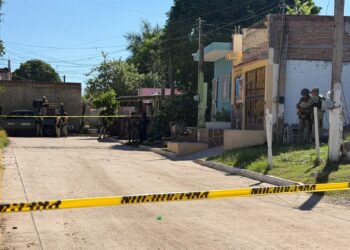 Disparan contra vivienda de dos pisos en la colonia Azteca de Mazatlán