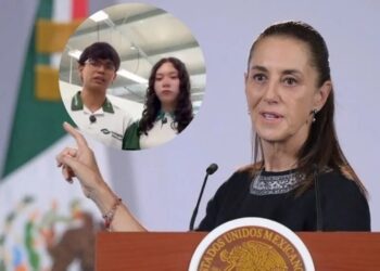 Tras burlas clasistas a estudiantes del Conalep, Sheinbaum los felicita por su respuesta en video