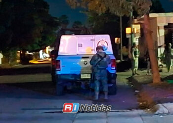 Asesinan a joven en la cochera de su casa en Valle Alto, Culiacán