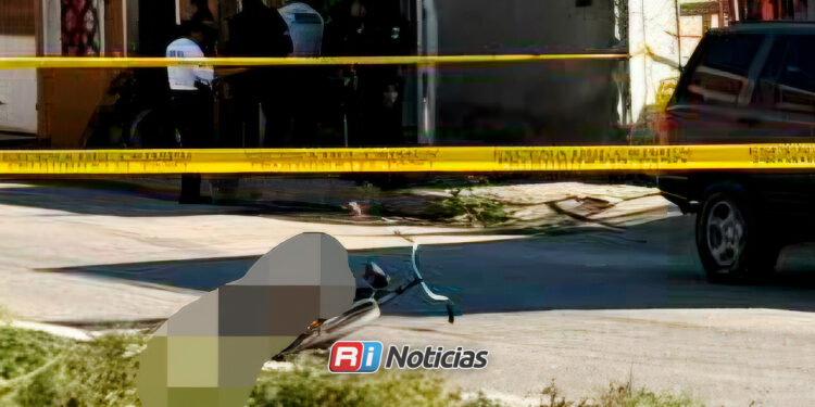 Asesinan a balazos a ciclista en la colonia 10 de Mayo de Escuinapa