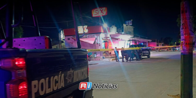 Matan a balazos a encargado de expendio cervecero en el Centro de Escuinapa