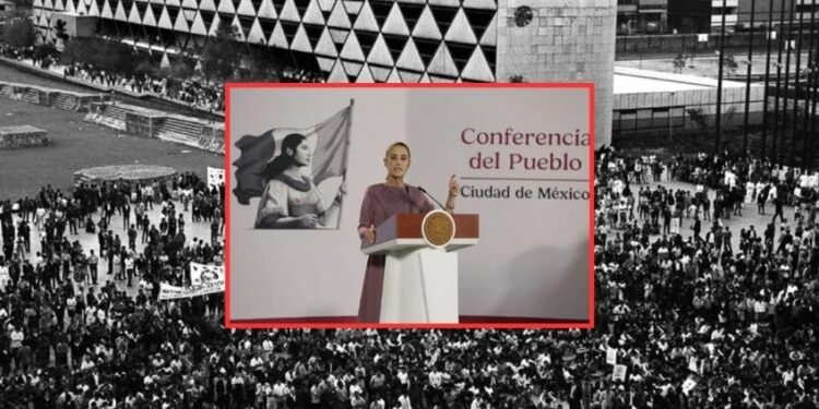 En México no hay represión, reitera Sheinbaum en el marco del aniversario 58 del 2 de octubre de 1968