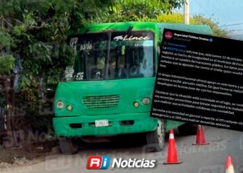 SSP reporta agresión contra chofer de transporte público en Escuinapa
