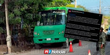 SSP reporta agresión contra chofer de transporte público en Escuinapa