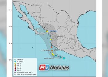 Mazatlán se prepara ante cercanía del fenómeno Simón
